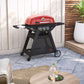 Ziggy Elite Triple Grill LPG BBQ On Cart