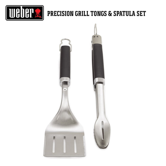 Precision Grill Tongs & Spatula Set (2pcs)