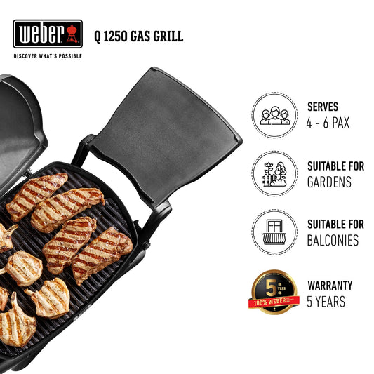 เตาแก๊ส Weber Q 1250 Gas Grill - USA