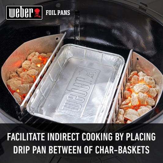 WEBER Foil Pans (10 Pcs)