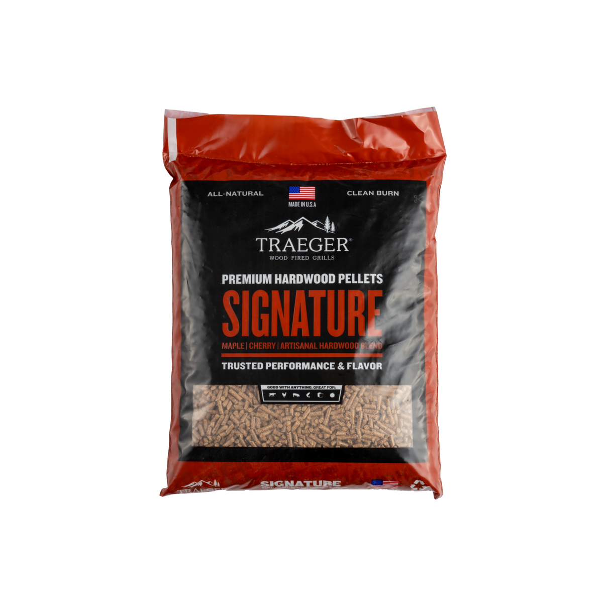 Traeger - Granules De Bois De Cerisier - Sac De 9 Kg