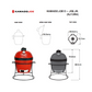 100% Authentic KAMADO JOE JR GRILL