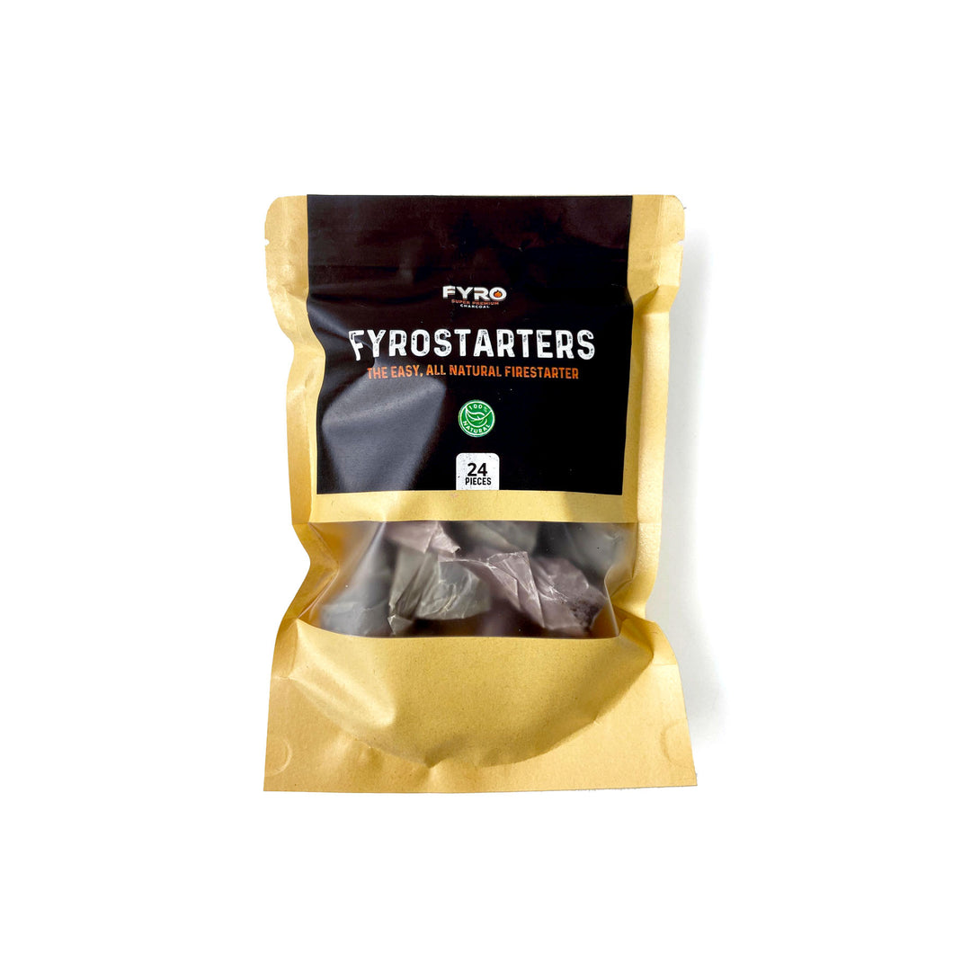 Charcoal firestarters - Organic & Odourless