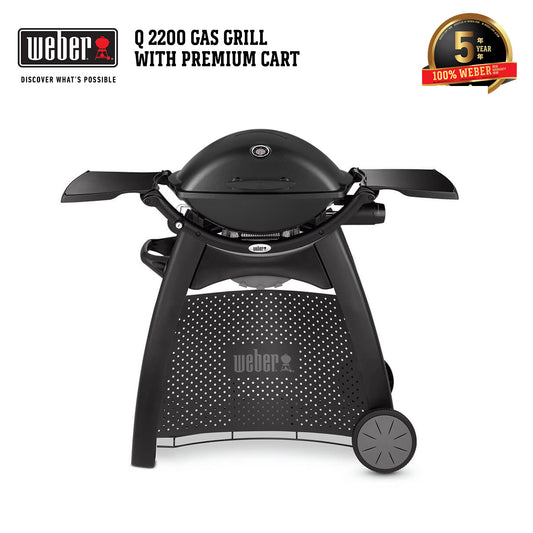 WEBER Q2200 Gas Grill with Premium Cart – USA