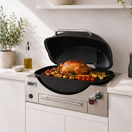 WEBER Q3600N+ Premium Built-in Gas Grill
