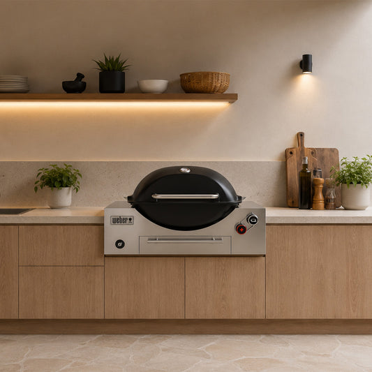 WEBER Q3600N+ Premium Built-in Gas Grill