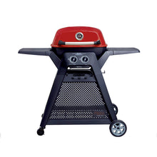 Load image into Gallery viewer, Ziggy Elite Twin Grill LPG BBQ On Cart