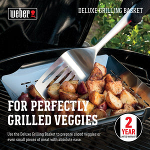 WEBER Deluxe Grilling Basket (Small)