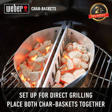 Load image into Gallery viewer, WEBER Char-Baskets (2PCS.)