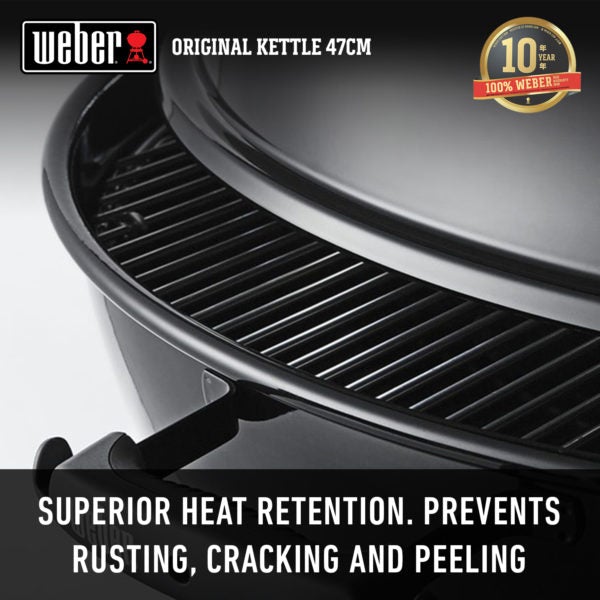 WEBER 47cm Original Kettle with Thermometer - USA – The Barbecue
