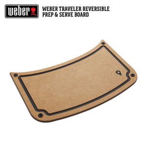 Weber Traveler Reversible Prep & Serve Board